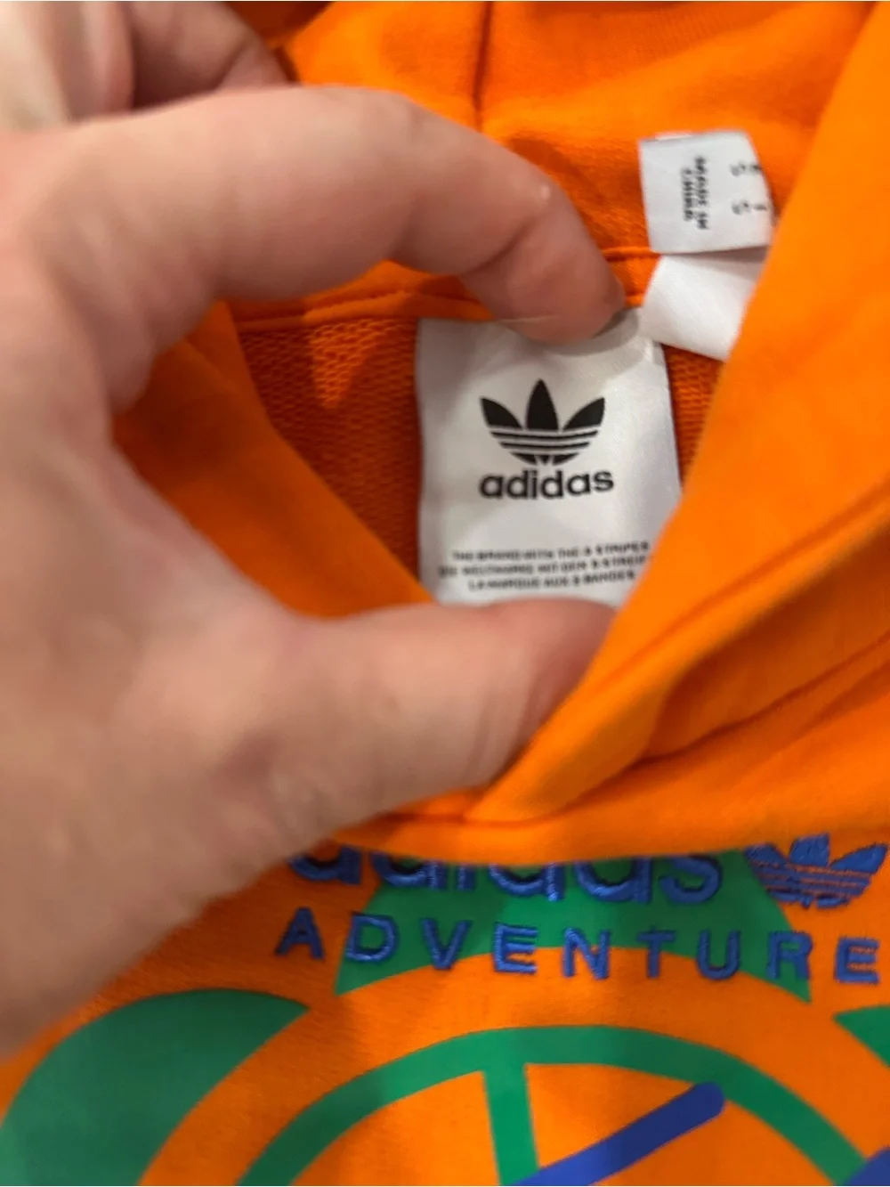 adidas vibrant orange